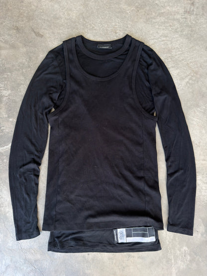 Unreleased Narcissist layered L/S tank top