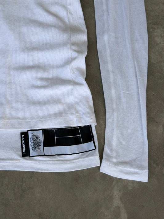 Unreleased Narcissist layered L/S tank top