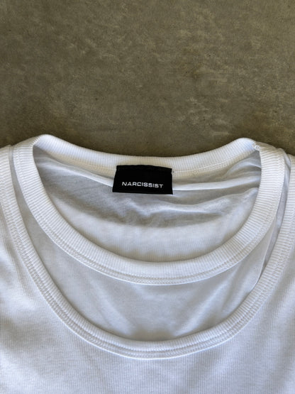 Unreleased Narcissist layered L/S tank top