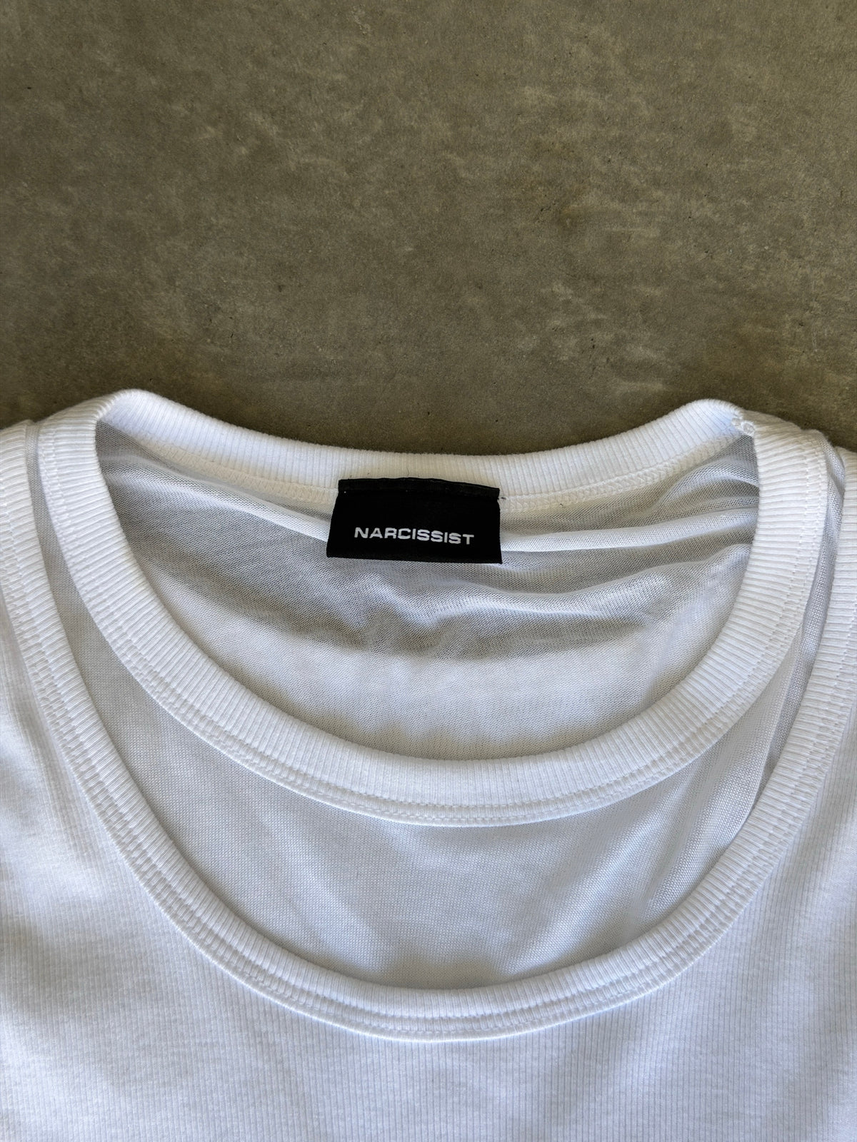 Unreleased layered L/S tank top