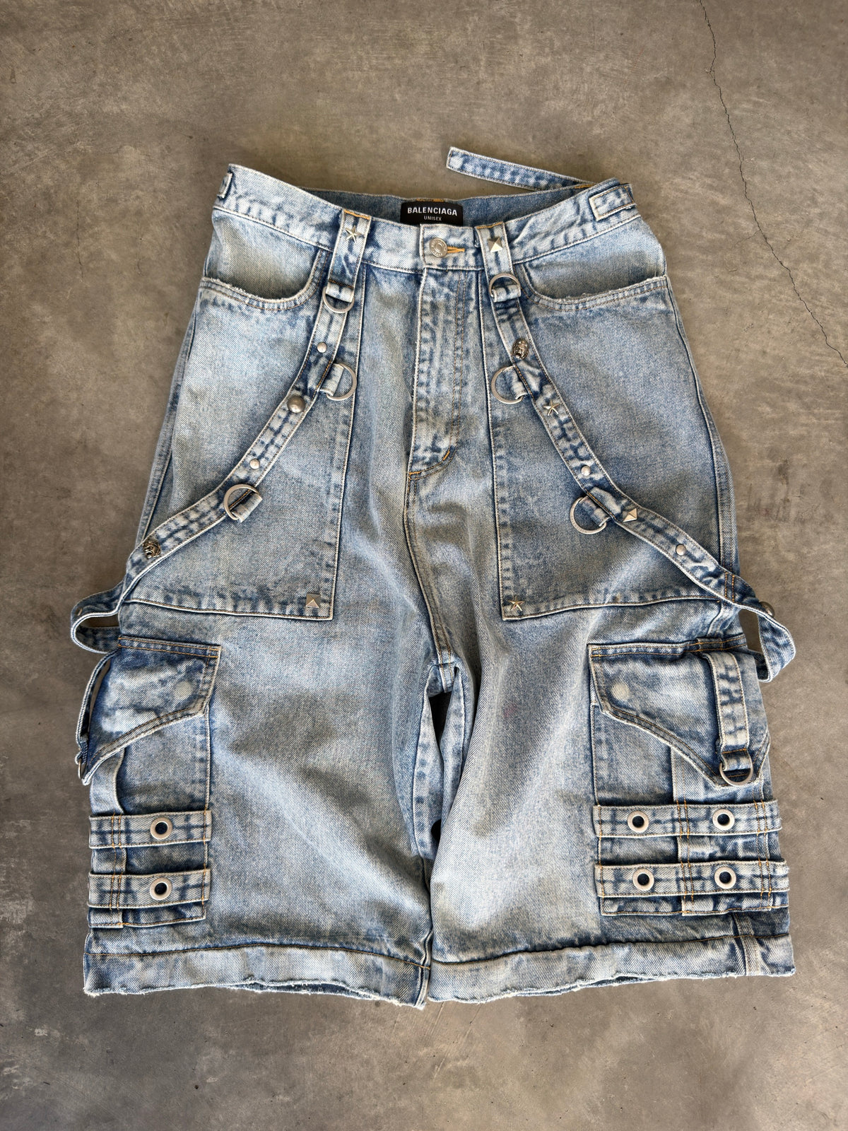 baggy blue raver denim