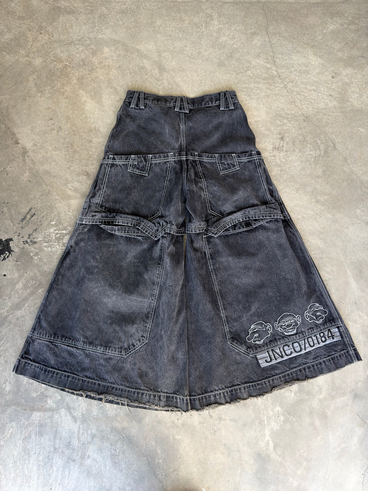 Vintage mug shot limited edition denim
