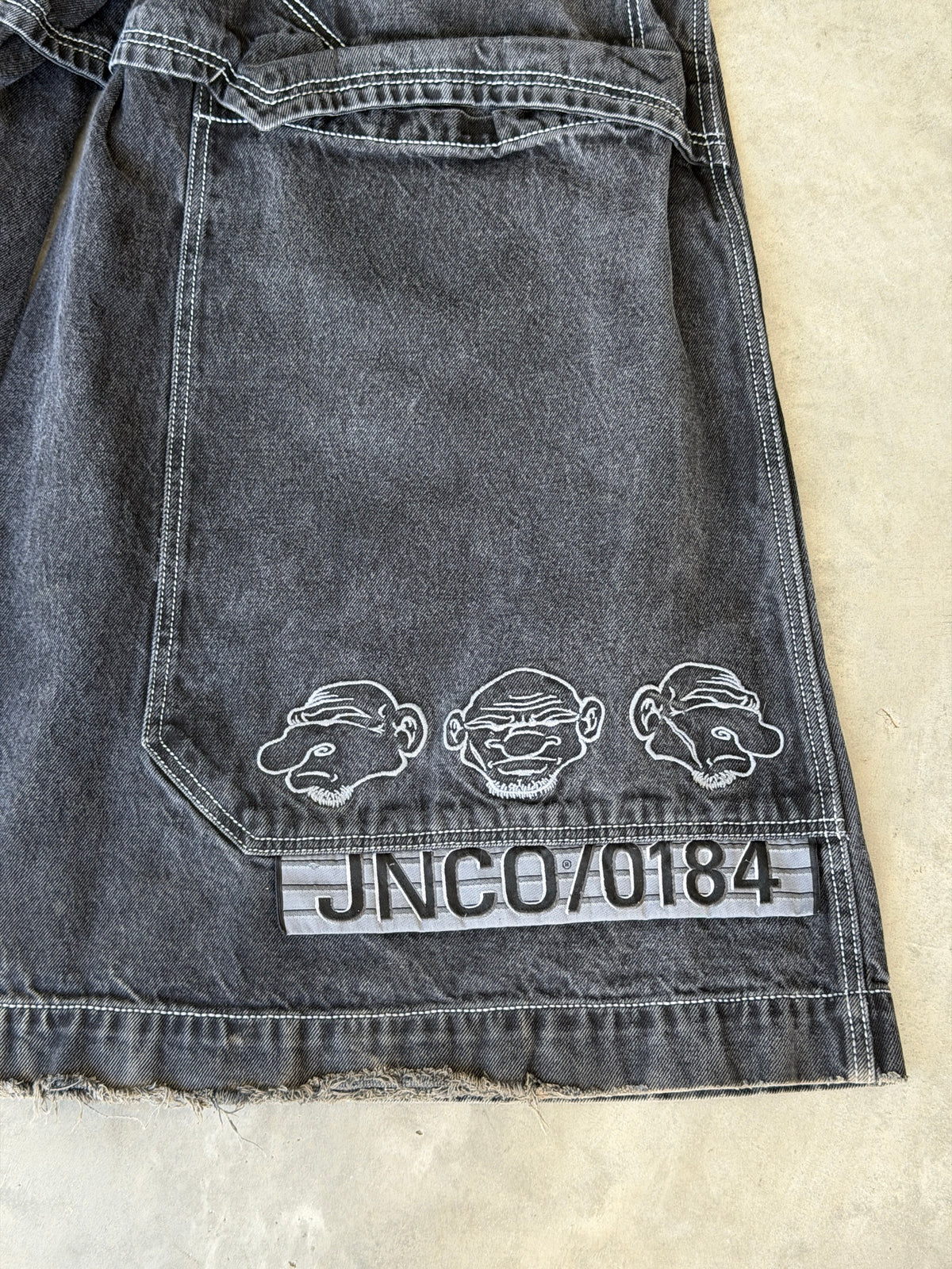 Vintage mug shot limited edition denim