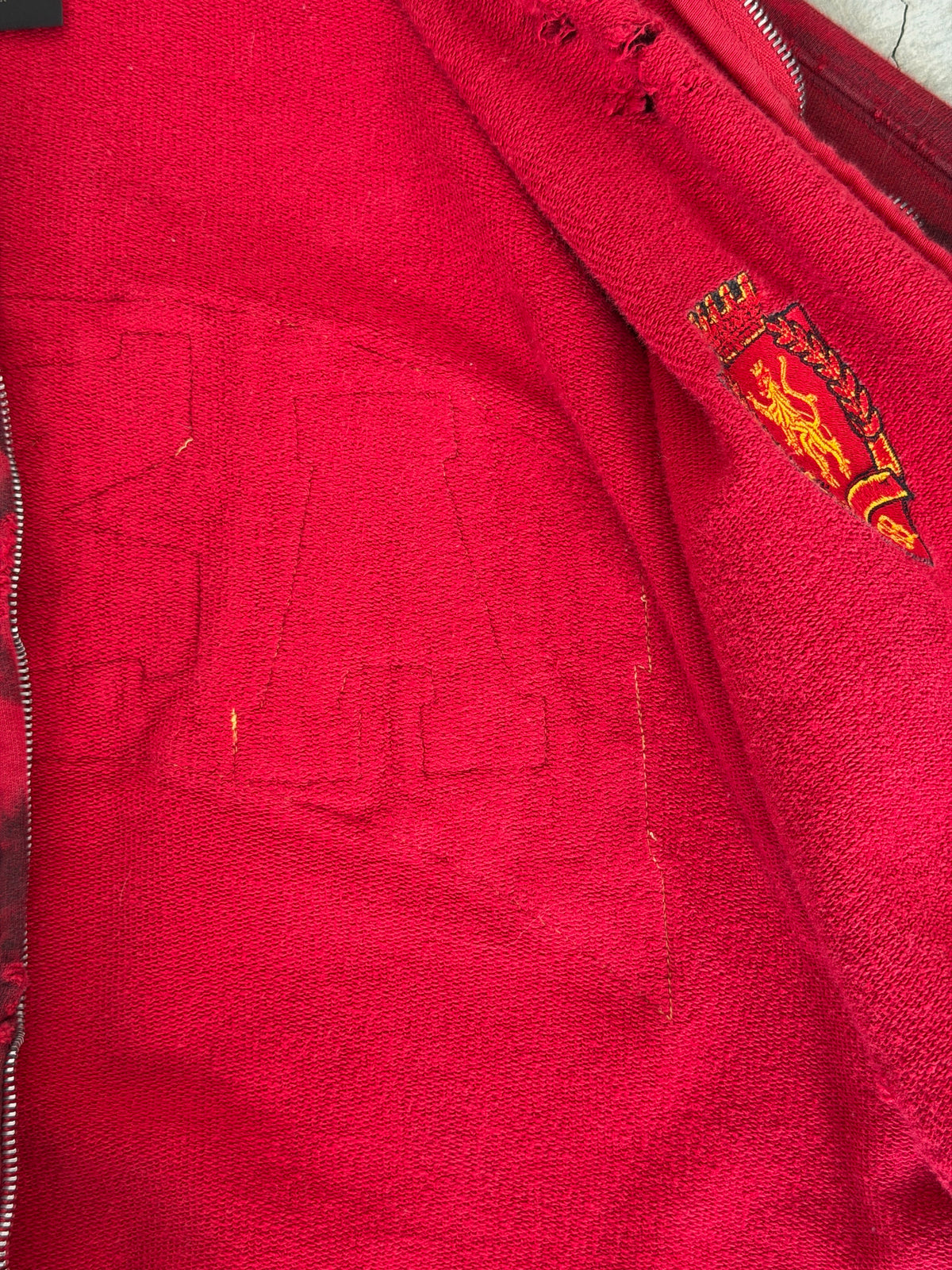 Balenciaga SS23 red skater hoodie