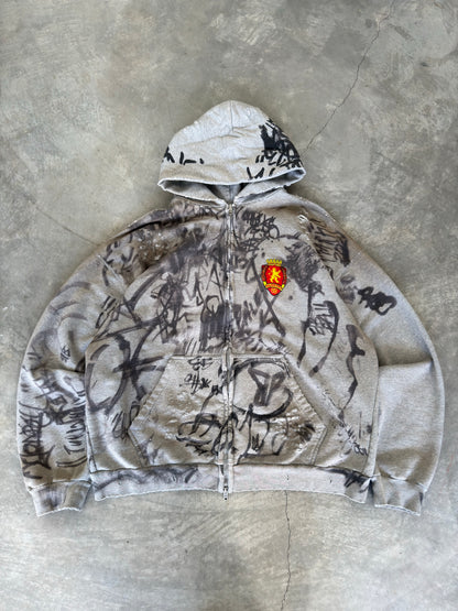 Balenciaga SS23 grey skater hoodie