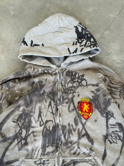 Balenciaga SS23 grey skater hoodie