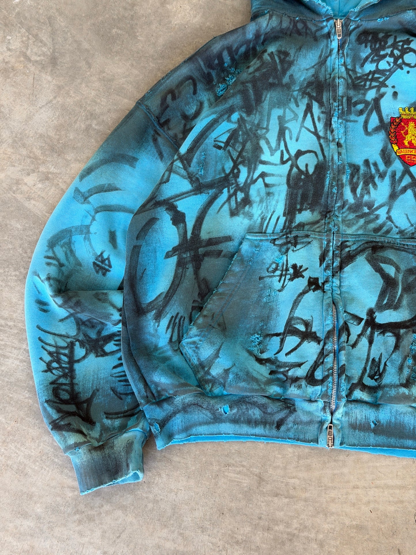 Balenciaga SS23 mudshow skater hoodie