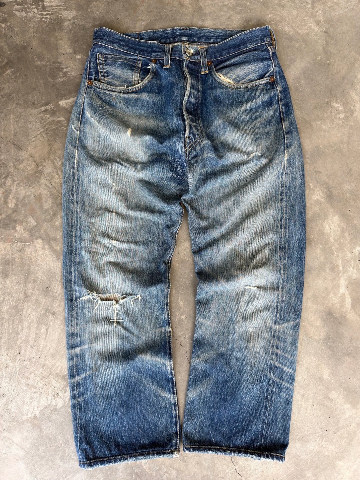 2000 (LVC) levis vintage clothing selvedge 501xx denim