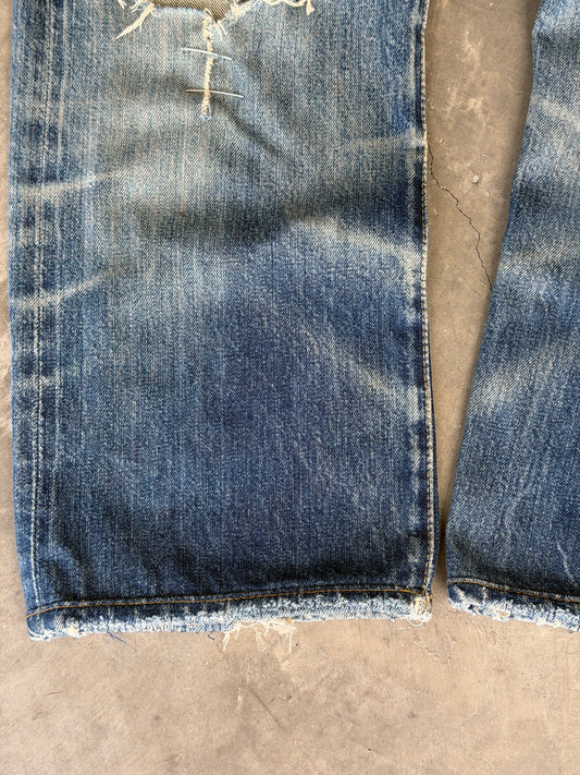 2000 (LVC) levis vintage clothing selvedge 501xx denim