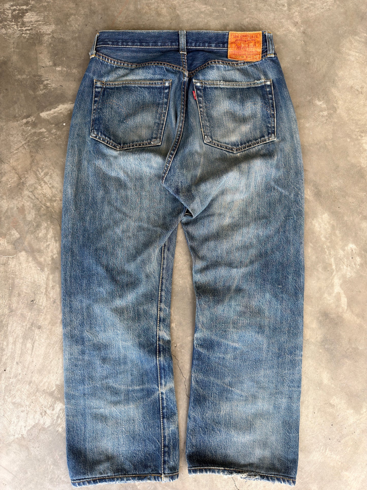 2000 (LVC) levis vintage clothing selvedge 501xx denim