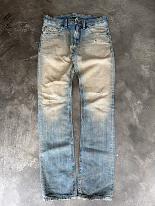 vintage sand wash diesel jeans