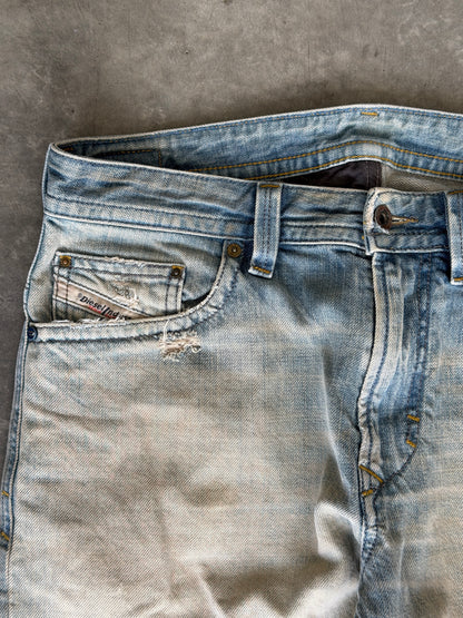 vintage sand wash diesel jeans
