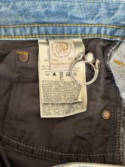 vintage sand wash diesel jeans