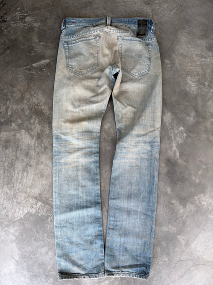 vintage sand wash diesel jeans