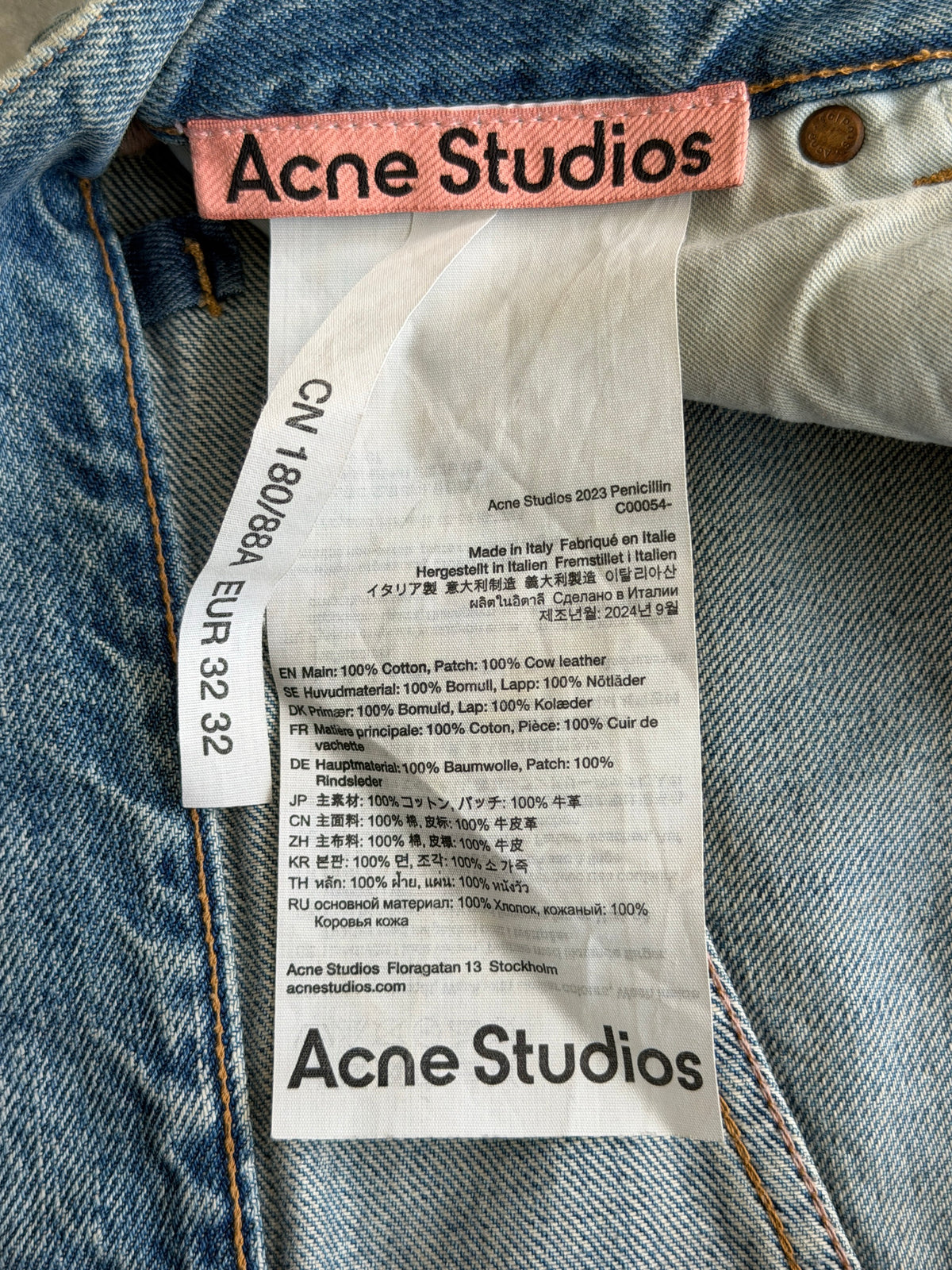 2023M penicillin denim