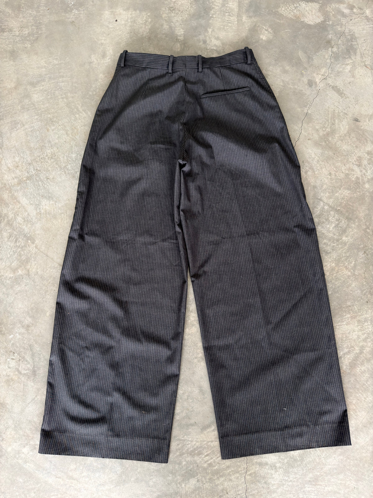 Acne Studios baggy pinstripe trousers