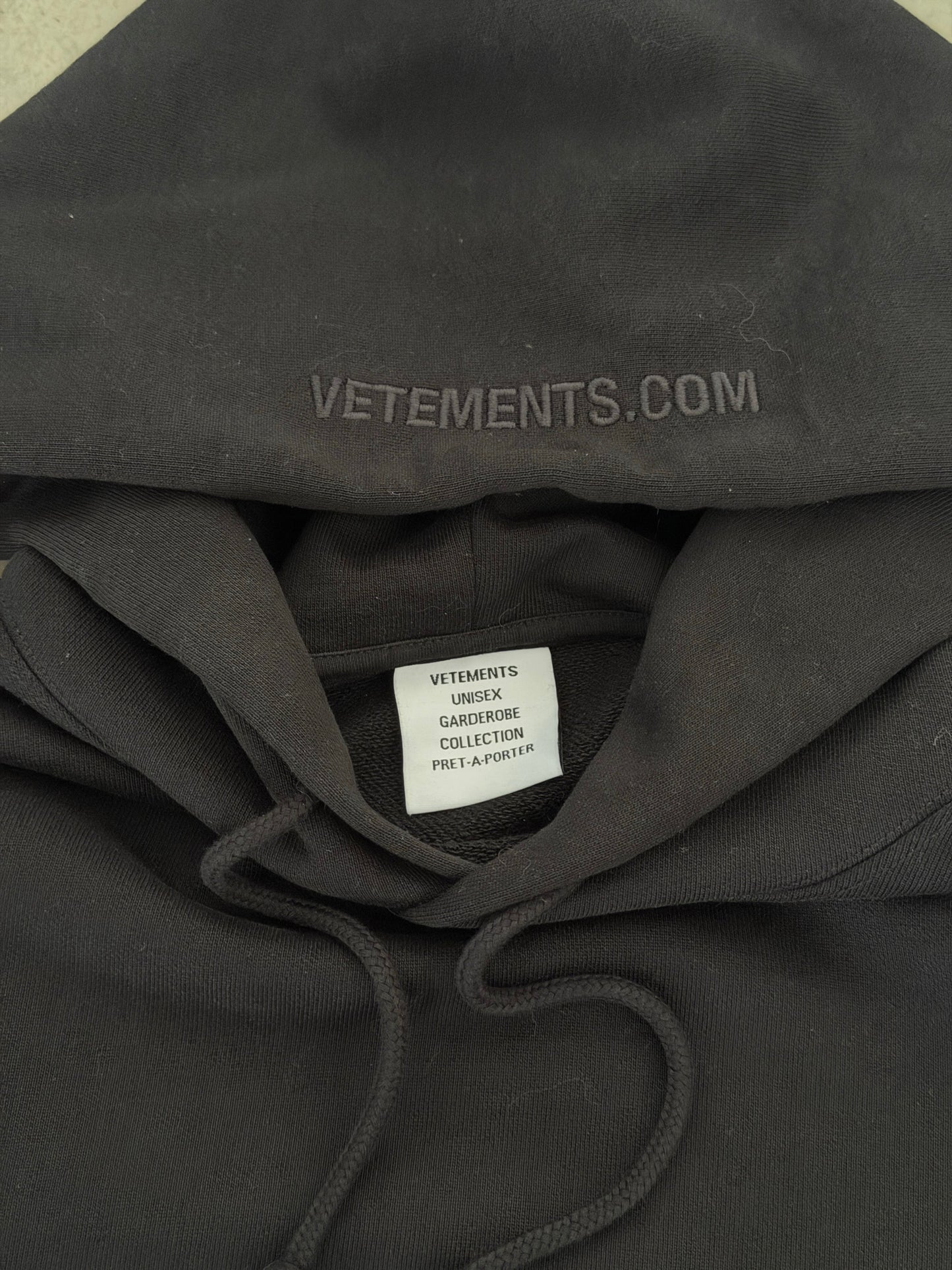 Vetements.com hoodie